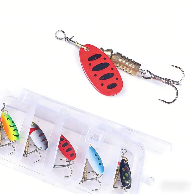 

Бионическая приманка 4,5 см 5,2 г с вращающимися блестками, 6 шт. Специальная приманка для баса и мандариновой рыбы в коробке