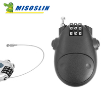 For Xiaomi M365 Pro Max G30 Digit Anti-theft Lock Electric Scooter Telescopic Rope Combination Locks Helmet Password Padlock