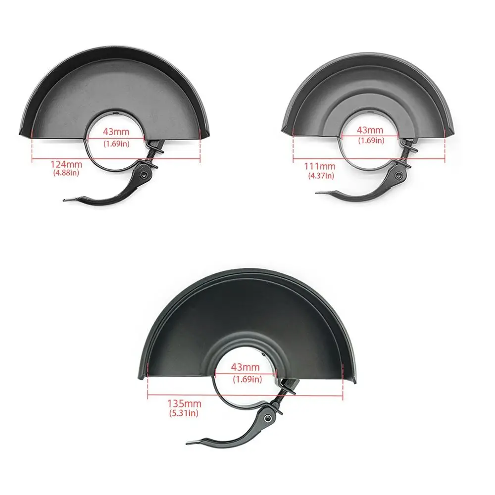 Metal Angle Grinder Protective Cover Replacing Dustproof Grinder Disc Wheel Cover Safety 100/115/125 Type