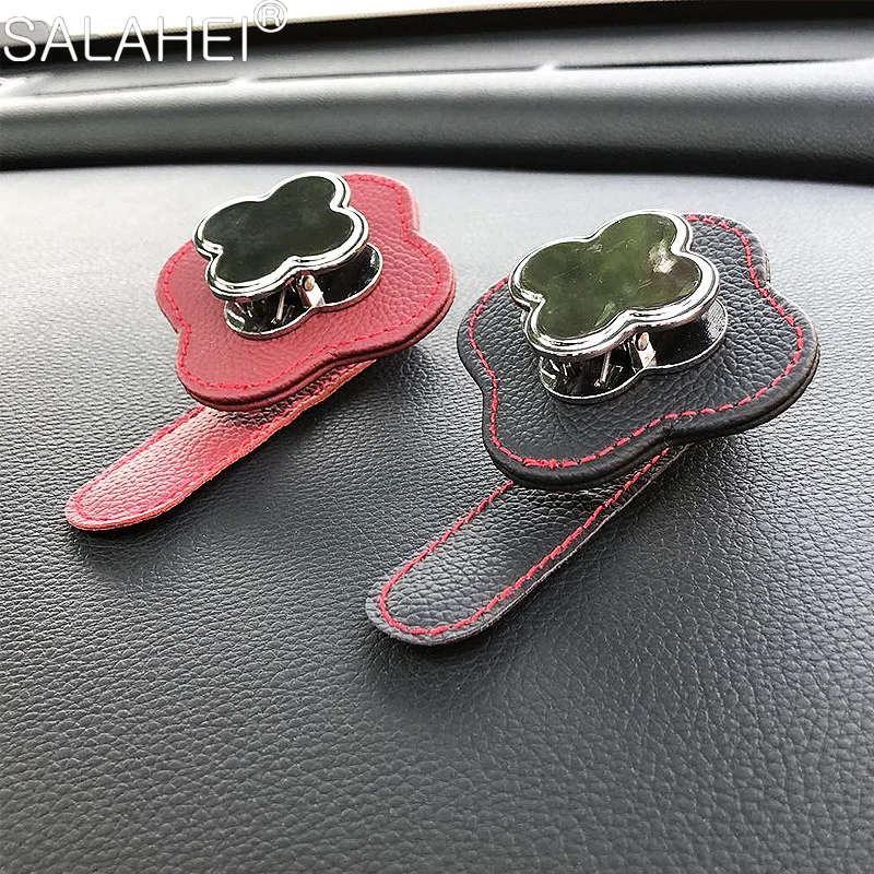 For Skoda Octavia A5 2 Tour A4 Mk1 Mk2 3 Rs 2006 1Z A7 5ers 2007 Vrs 2015 2017 Car Sunglass Clip Card Holder Auto Accessories