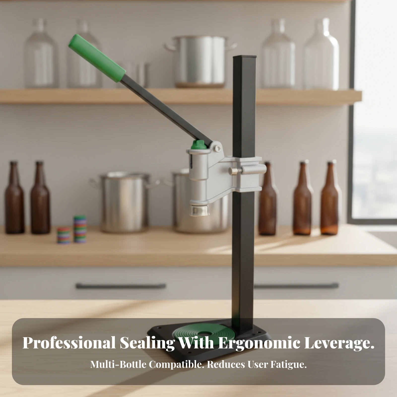 Handmatige flesafdekmachine, h - Home Security Usa recensie en prijs