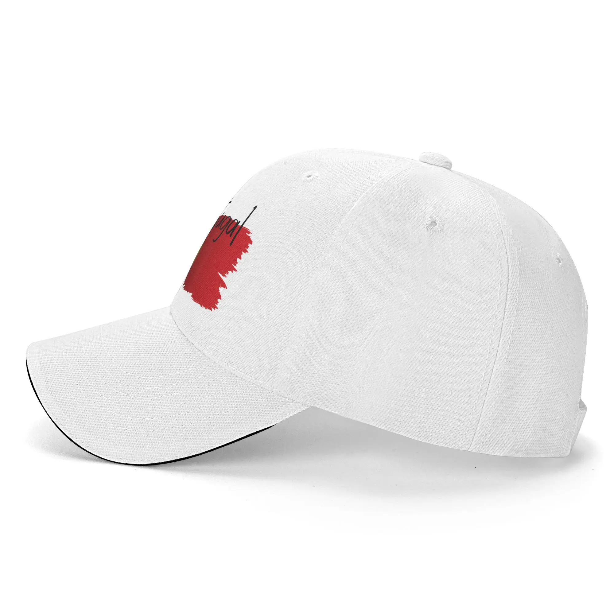 Women Men Portugal Flag Portuguese Outdoor Hat  Adjustable Cap Casual Baseball Cap Golf Sunshade