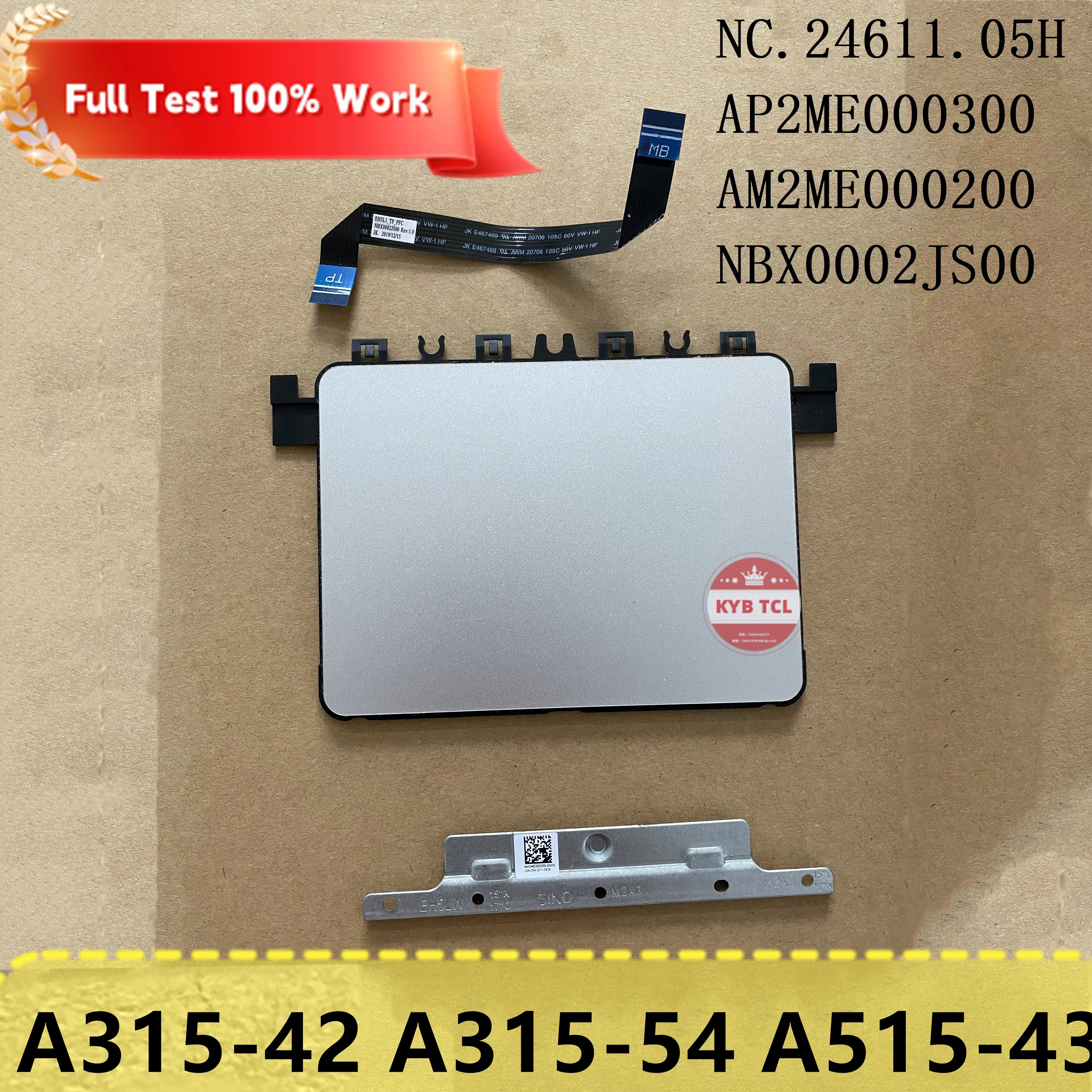 For Acer Aspire 5 A315-42 A315-54 A515-43 Laptop Touchpad Or Cable Or Support Bracket AP2ME000300 NBX0002JS00 NC.24611.05H