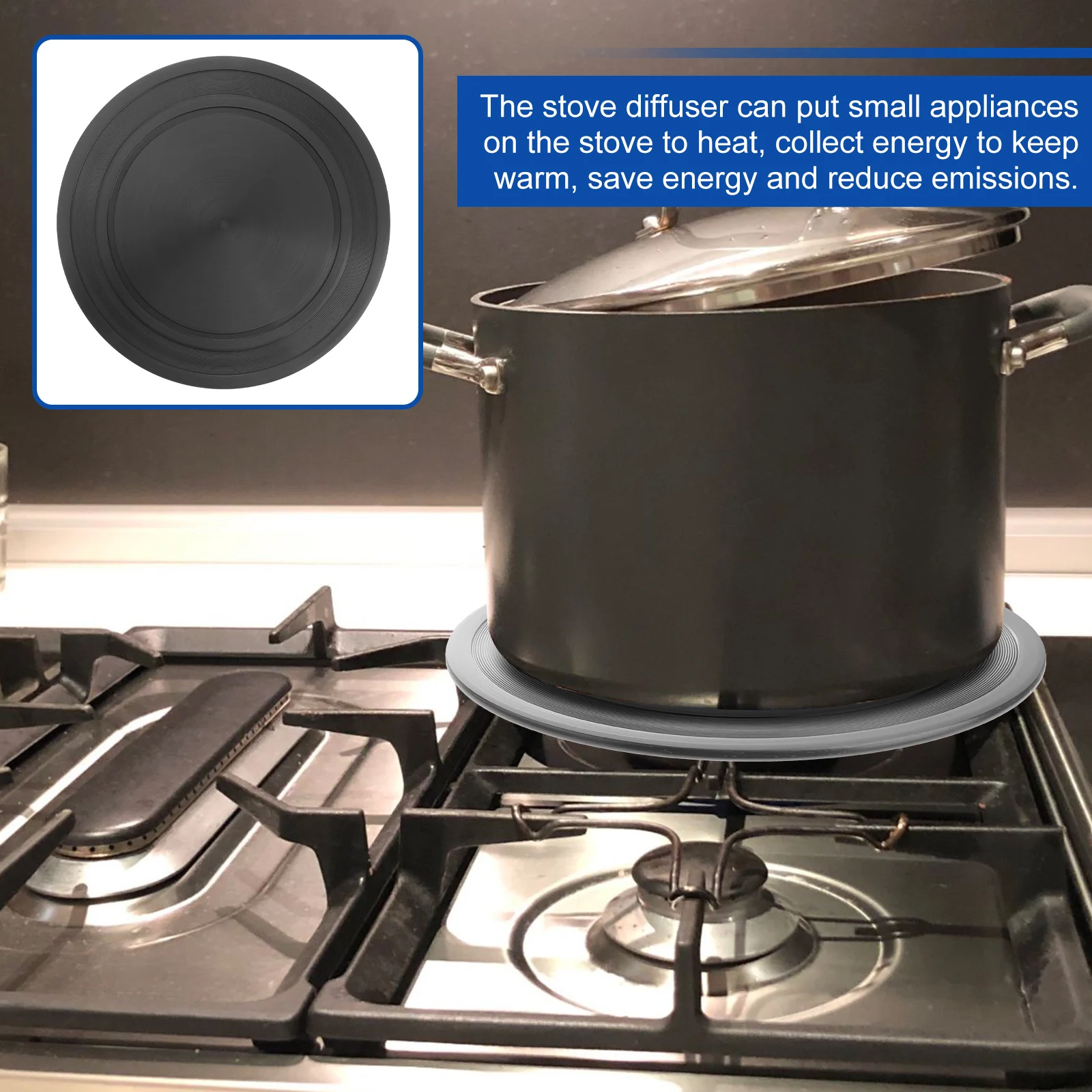 

Heat Conduction Plate Gas Stove Household Thawing Diffuser Tray Aluminum Alloy