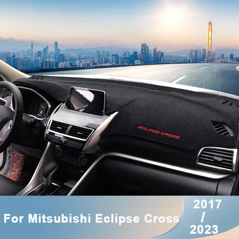 

Для Mitsubishi Eclipse Cross 2017-2021 2022 2023, крышка приборной панели автомобиля, избегайте света, коврик для приборной панели, аксессуары для ковров