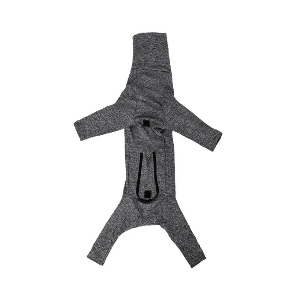 

Soft Breathable Pet Sterilization Suit Comfortable Elastic Dog Postoperative Recovery Suit Polyester Dog Four Legged Clothes