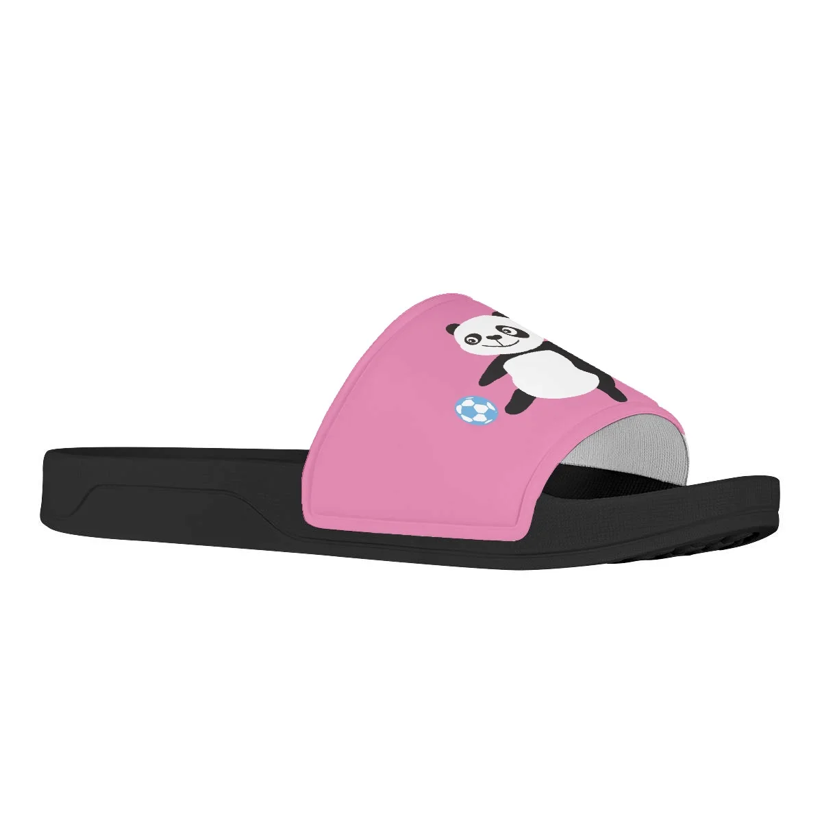 Sandal Panda Lucu Slide Anti-selip untuk Anak-anak Laki-laki Perempuan Sandal Rumah Platform Sepatu Mandi Cetak Sesuai Permintaan Flat Pantai Musim Panas