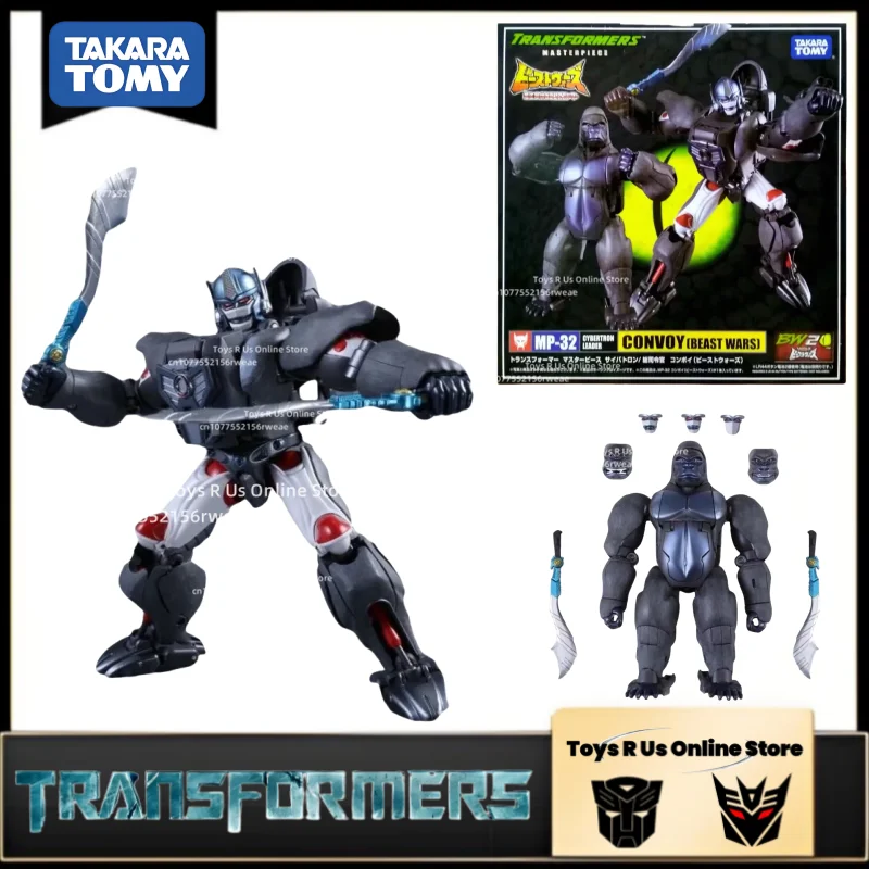 

В наличии Трансформеры Шедевр MP32 MP-32 KO Convoy Beast Wars Аниме Модель Фигурки Робот Игрушка Коллекционировать Хубби Подарок