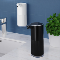 Automatic Inductive Soap Dispenser Foam Washing Dispensers 400ML Smart Hand Washing Soap Distributor PX5 Waterproof White Black