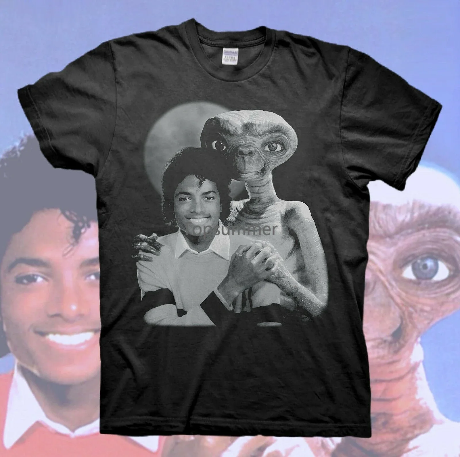 

Michael Jackson E.T. The Extra-Terrestrial T-Shirt