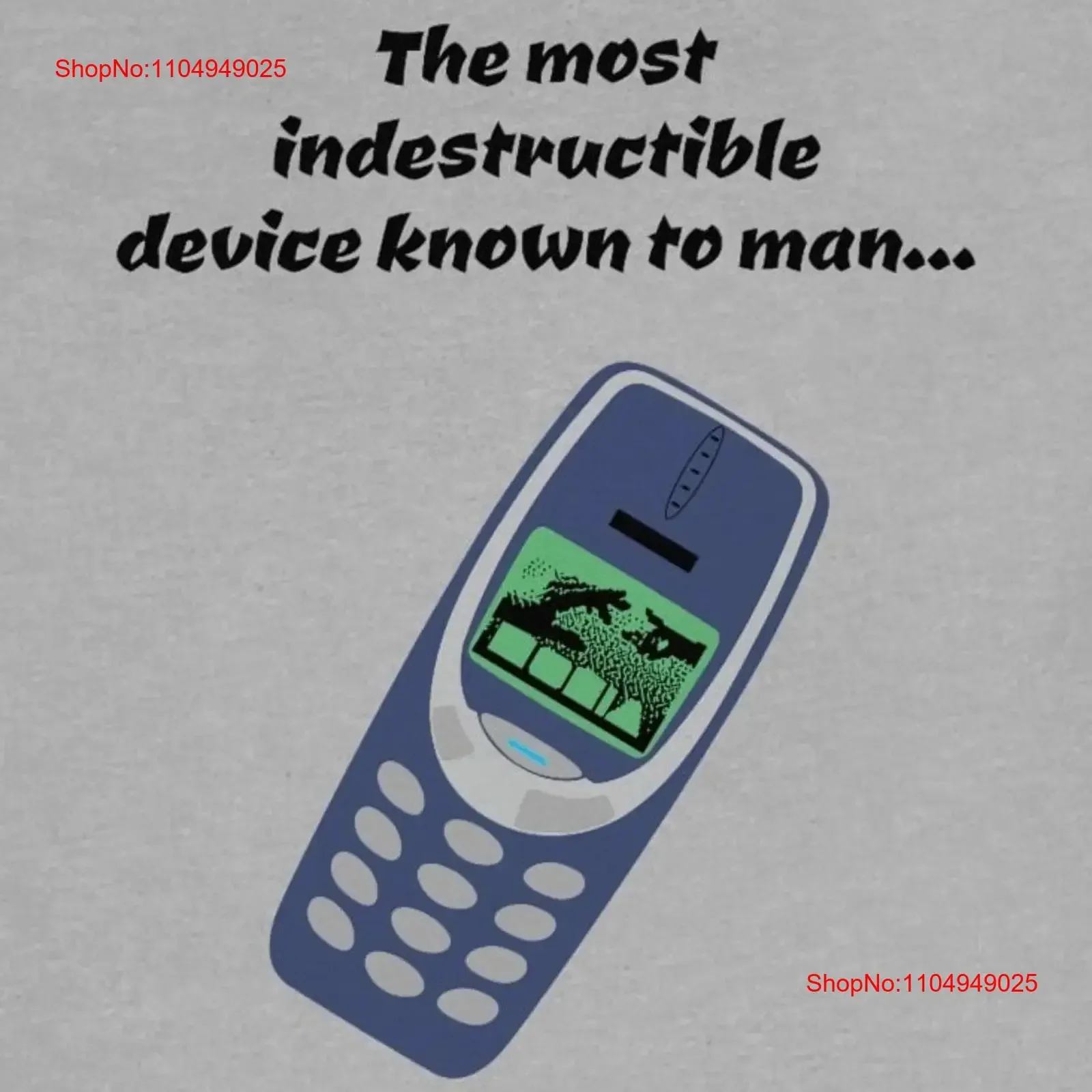 

Самое неразрушимое устройство, известная мужская футболка, фанат, сделанная в стиле Nokia, забавный телефон, винтажная стираная дизайнерская одежда, мягкая