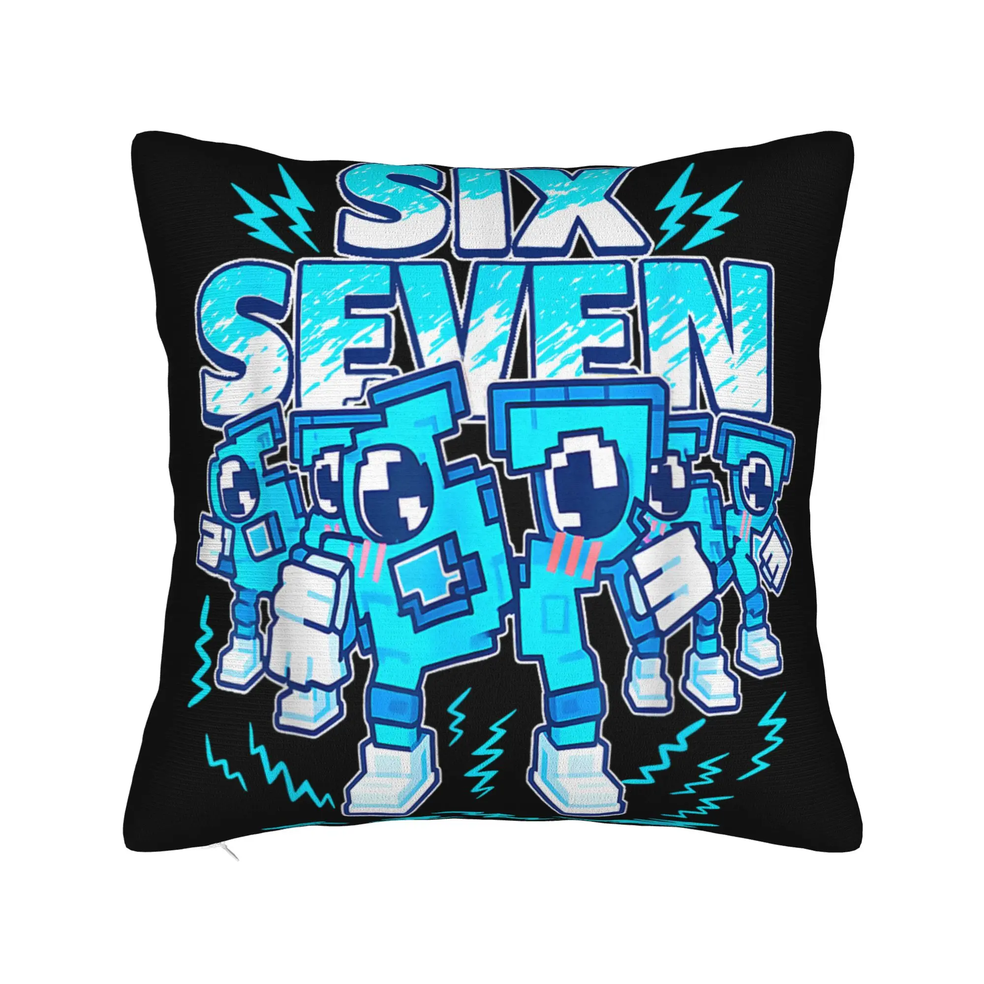 

Pillow Cover 67 Meme Six Seven 6 7 Italian Brainrot Morden Pillow Case For Living Room Chair Pillowcases