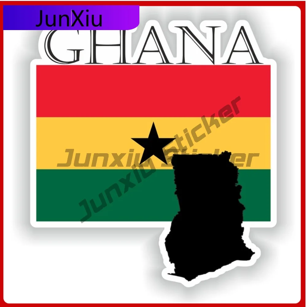 

Ghana Country Project Flag Beautiful Automotive Exterior Accent Applied To Vehicle Exterior Bodywork And Glass With