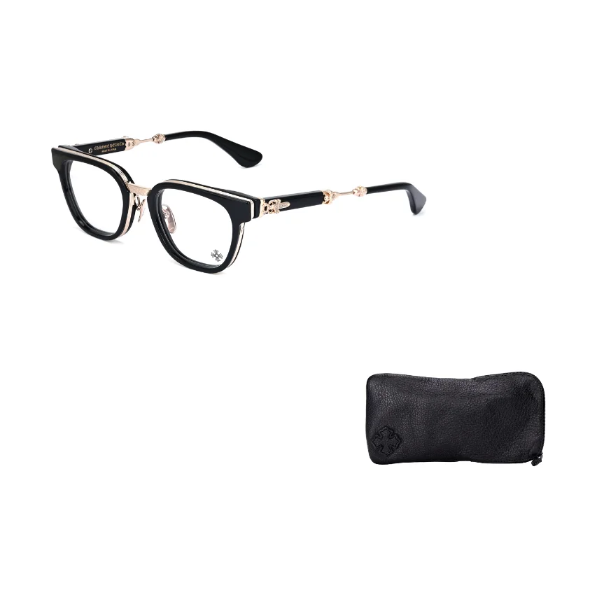 Chrome Hearts Square Prescription Glasses Unisex DUCK BUTTER BKGP