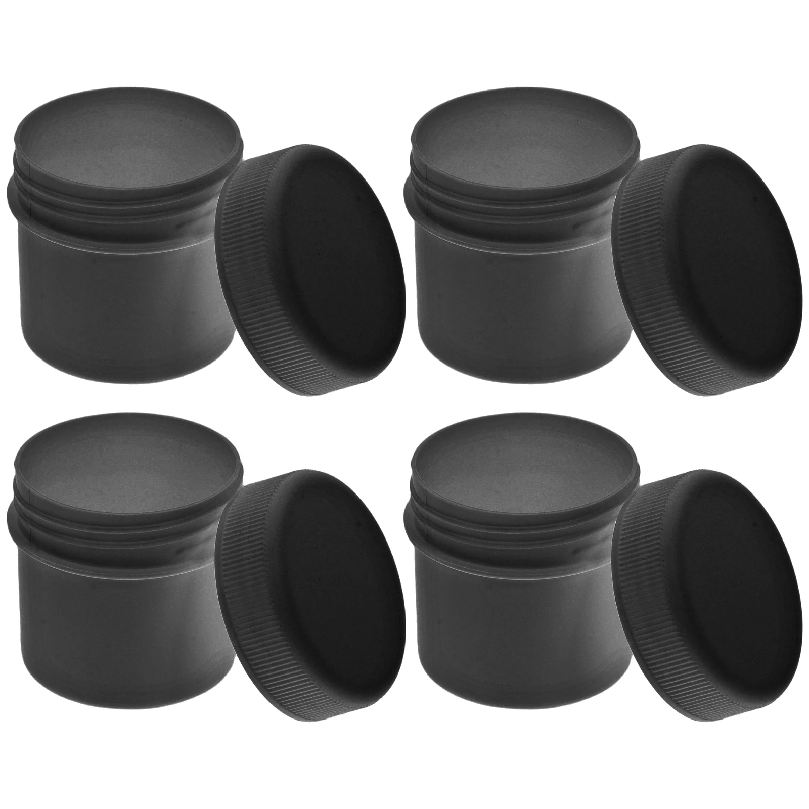 

6pcs Sealed Jars Paint Containers Storage Buckets Lids Empty Handle Plastic Barrel Coatings Bucket Paint Storage Bin