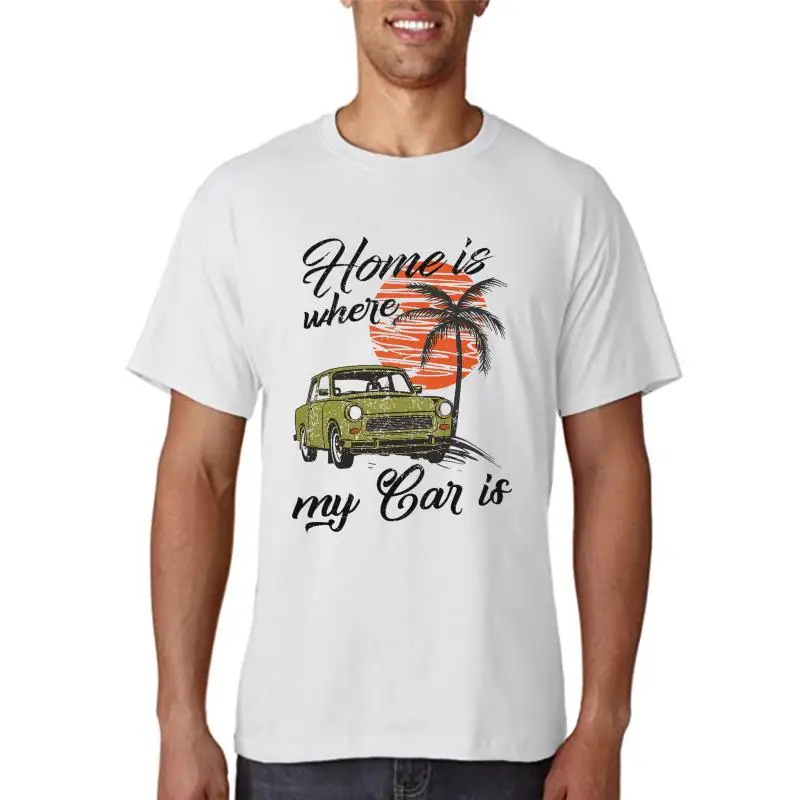 Trabant 601 Trabi Panamagrun Shirt Meliert