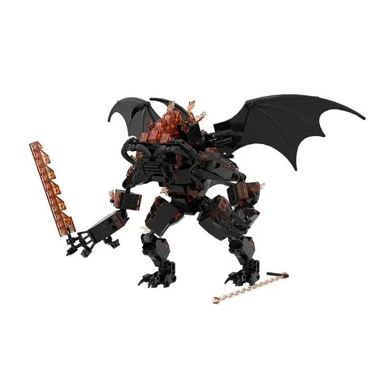 魔法の指輪映画シーン Moc ビルディングブロック Dum Bridge モデルテクノロジーレンガ DIY 組み立てストリートビューおもちゃ建設ギフト