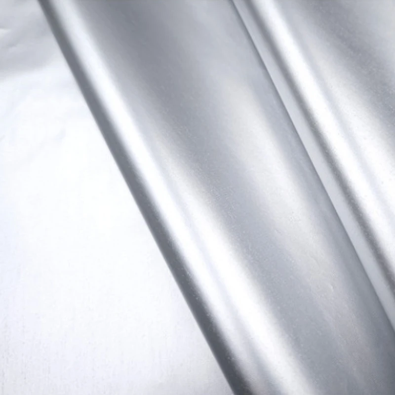 1m Black Silver Coated Blackout Fabric Thermal Insulated Opaque Cloth for Laboratory Darkroom Curtain DIY Sewing Material - view 3