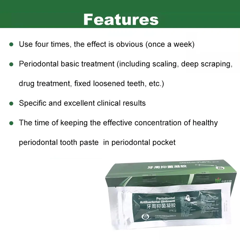 Dental Materials Periodontal Disease Treatment Gel Periodontitis Gum Gingivitis Treatment Paste Perio Gel Dentistry Supplies
