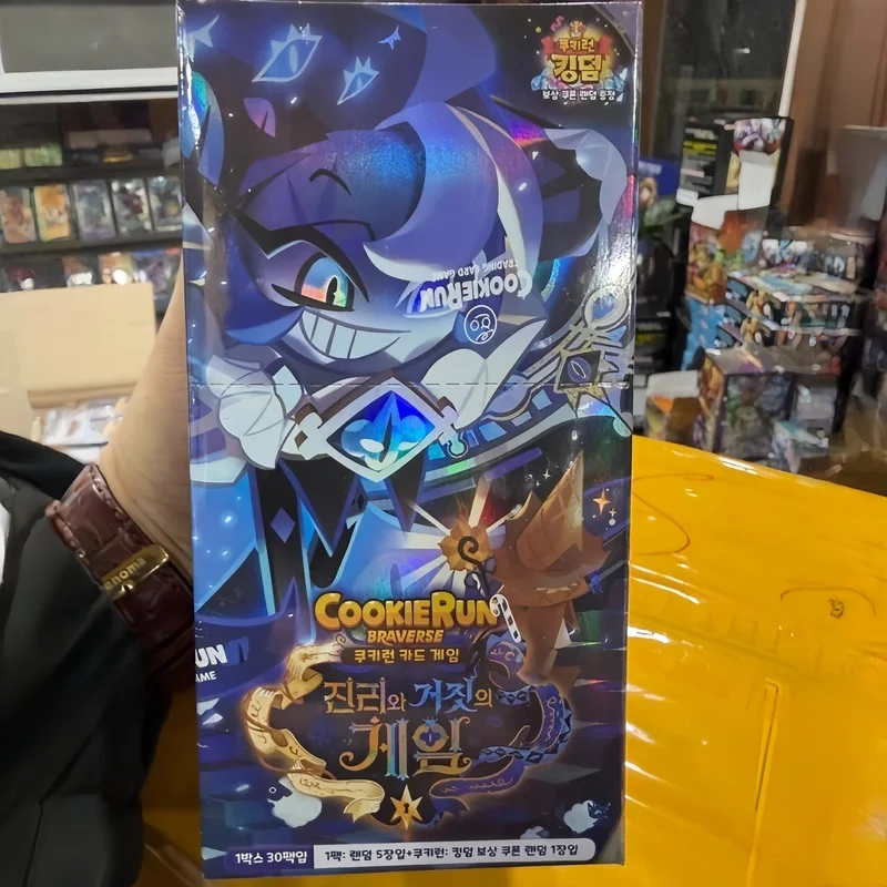 Original In-Stock Gingerbread Man Kingdom Rush Cookie Man Kingdom Card Black Shadow Milk 9 Battle Card Game Peripheral Toys Gift