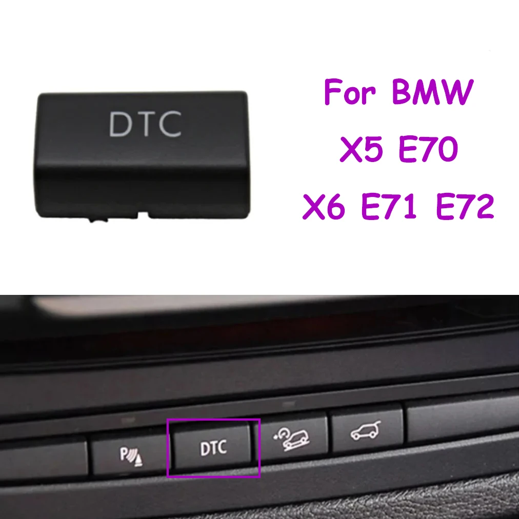 Auto DTC Antislip Knop Cover Trim Vervanging Voor BMW X5 E70 X6 E71 E72 2007-2013