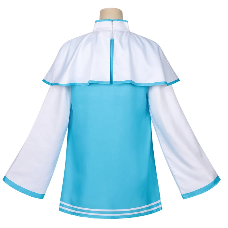 Mesmerizer Miku Nun Cosplay Costume Wig Anime Don’t Believe in T feat Pinocchio Pink Blue Outfit Women Halloween Party Dress Se view 2