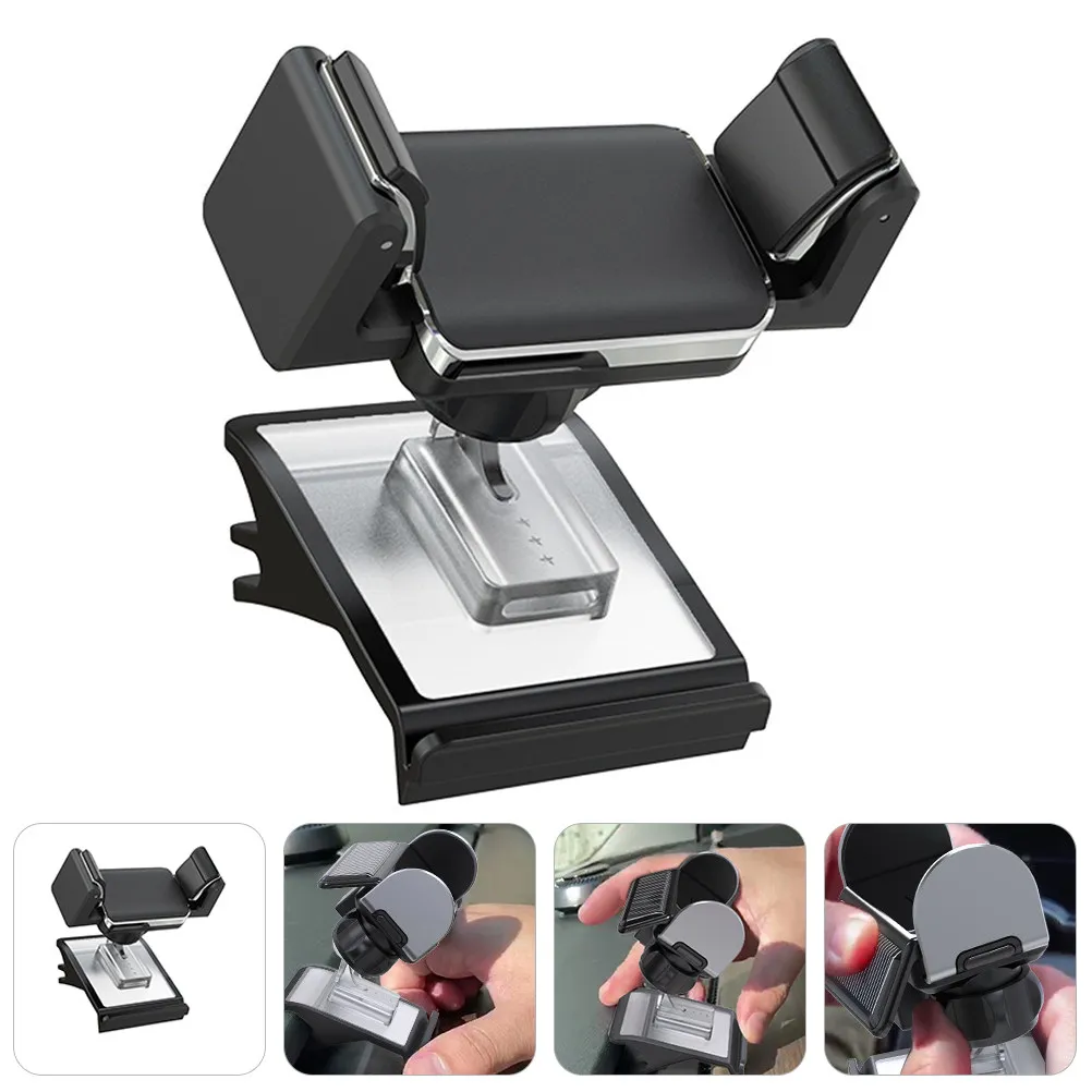 

Держатель для телефона в автомобиль из мягкого материала TPE, нескользящий, для Model 3/Y, подставка для навигатора, кронштейн, держатель для GPS, автомобильные аксессуары