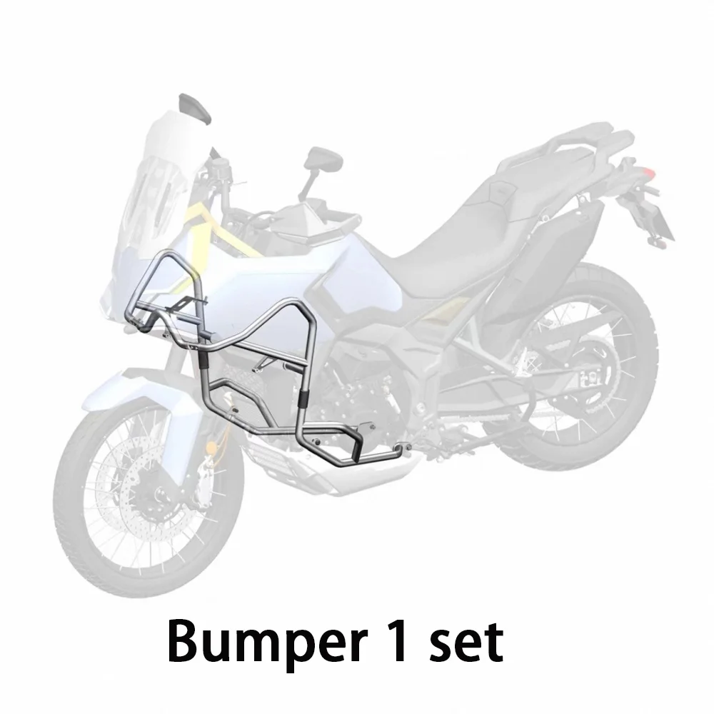 【Good quality】For ZONTES 703F bumper side box three box tail box rack spotlight stainless steel protection bar 703f f703