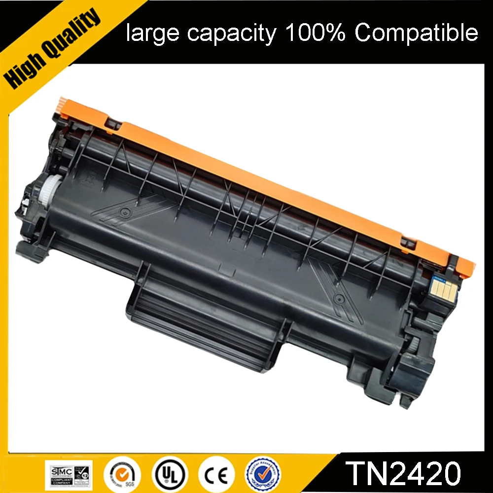 

Compatible TN2420 Toner Cartridge for Brother DCP L2510D L2530DW L2537DW, MFC L2730DW L2750DW L2710DW,HL L2375DW With Chip