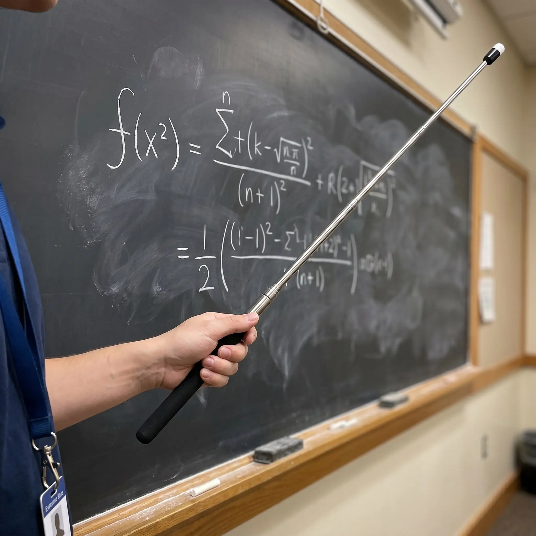 3Pcs Extendable Teaching Stick Retractable .87 to 39.37 Portable Classroom Handheld Teacher