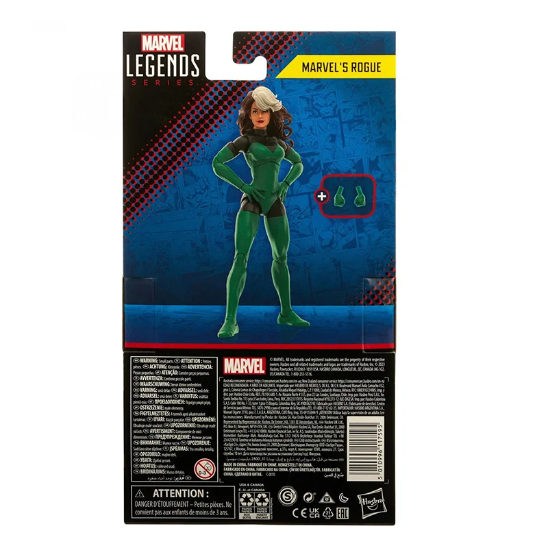 Hasbro Marvel Legends Series Marvel's Rogue 6 pulgadas 16Cm Anime Original figura de acción modelo juguete colección de regalos de cumpleaños