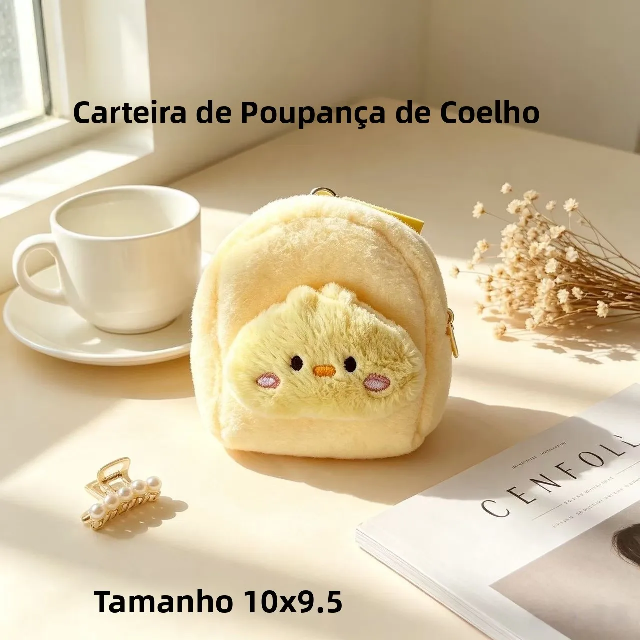 bolsa-de-moedas-de-pelucia-galinha-amarela-fufu-brinquedo-macio-bolsa-para-fone-de-ouvido-estojo-de-armazenamento-pr