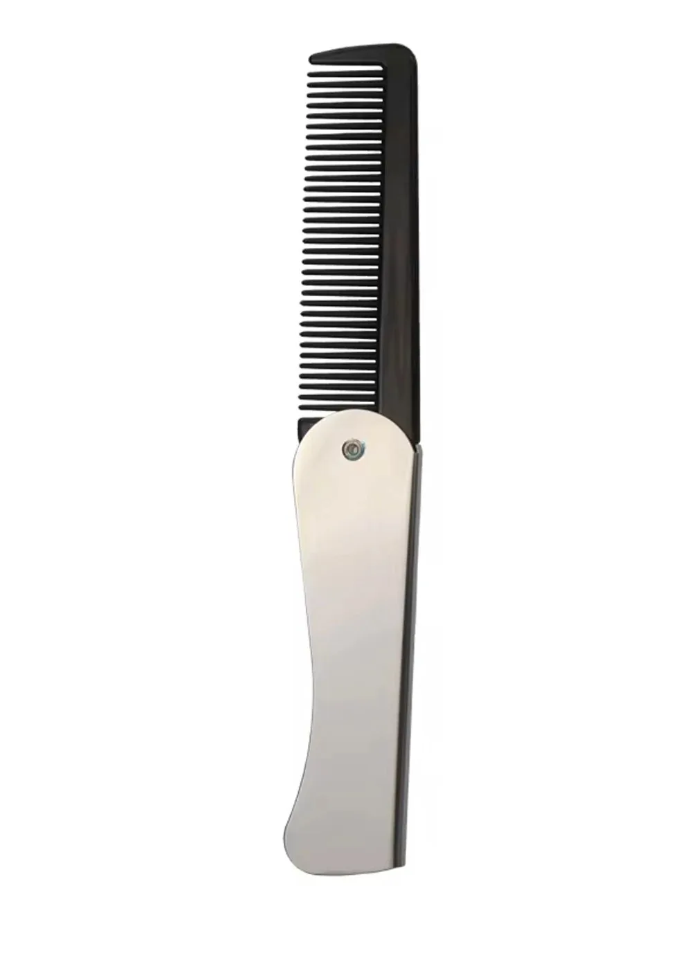 Foldable Anti-Static Pocket Steel Comb