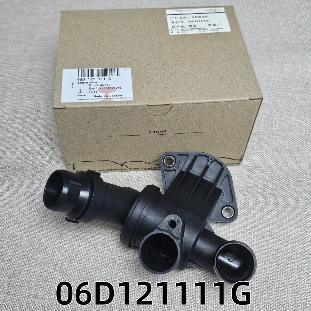 

Engine Coolant Thermostat 06D121111G 06D 121 111 G For AUDI A4 B7 2004-09,A6 C6 2005-11,TT 2006-10,SEAT Exeo 2009-13,2.0 TFSI