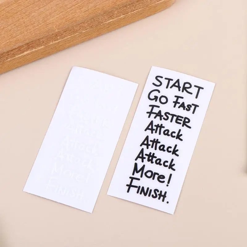 "Go Fast, Attack More" Bicycle Stickers Waterproof DIY Cycling Decals For Road Bike Frame Top Tube - view 6