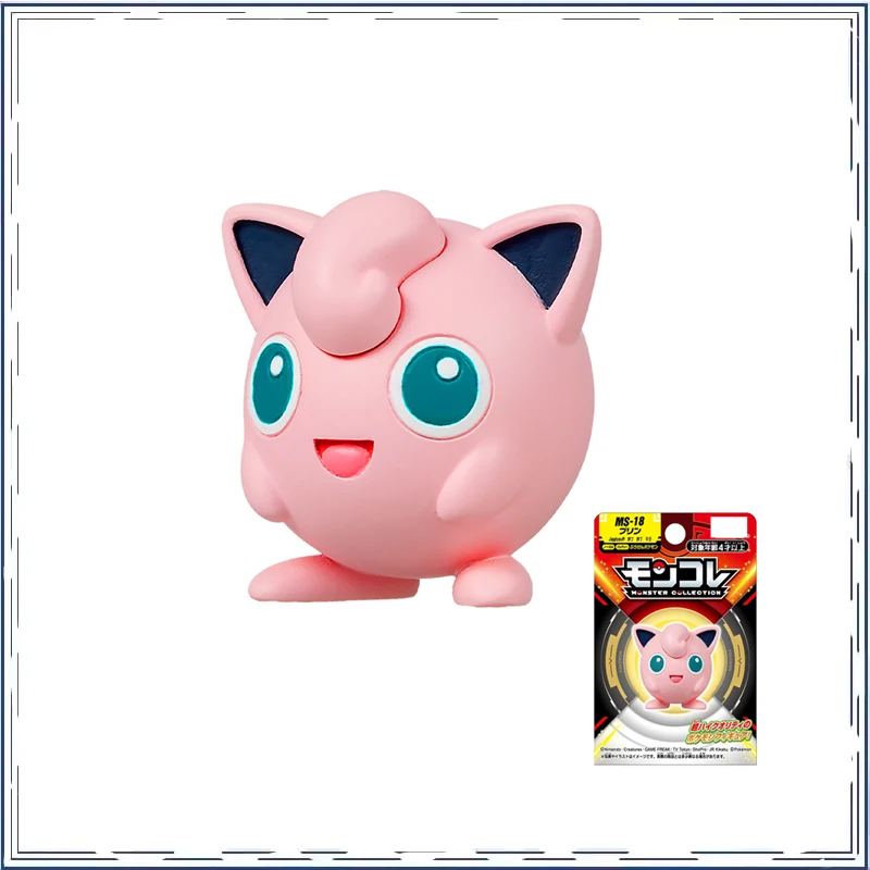 

Jigglypuff Pokémon MS-18 Action Figure Kawaii Anime Figures Decoration Doll Ornament Action Figure Model Toys