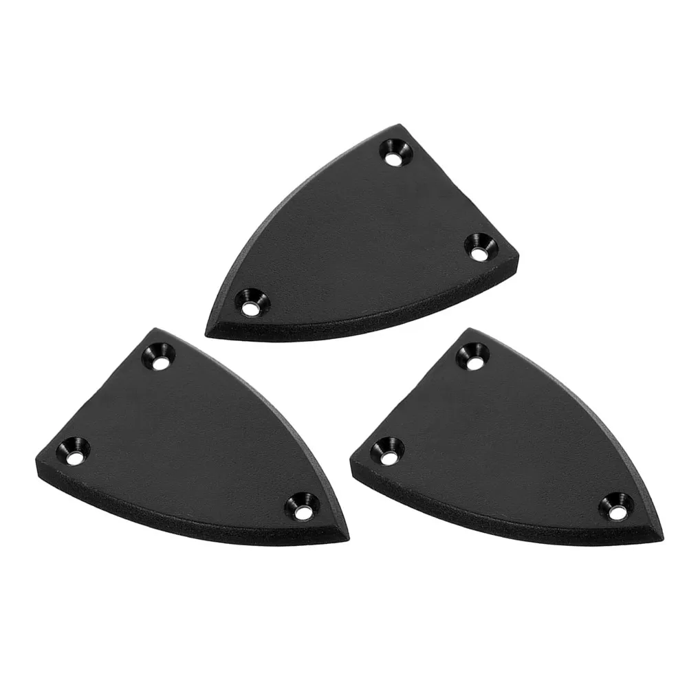 Black Plastic Electric Guitar Truss Rod Covers Replacement Guitar Repair Accessories Parts Instrument Accessories