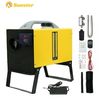 8KW Diesel Air Heater 12V 24V 110-240V With LCD Control Car Heater All-in-One with Remote Control Parking Air heater for Car RV