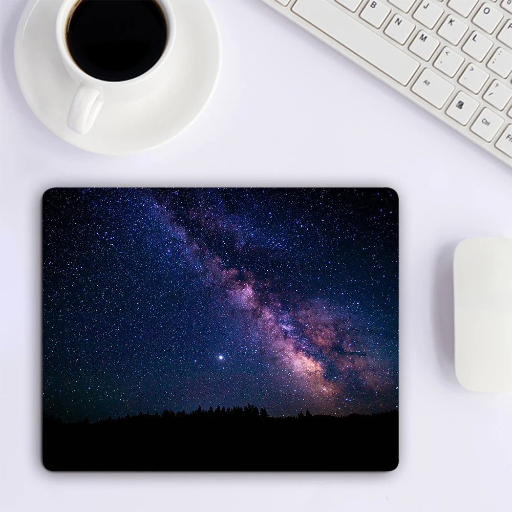 Night Sky Galaxy Small Mouse Pad Computer Gaming Accessories Keyboard Mouse Mat XXL Desk Pad PC Gamer Mousepad Laptop Mausepad