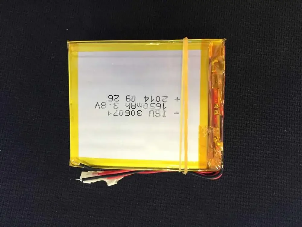 Nova bateria de polímero de 3,7 V 306071306070   1650MAH MP5.MP4 e outros produtos digitais 326070   Célula de íon-lítio recarregável boa A