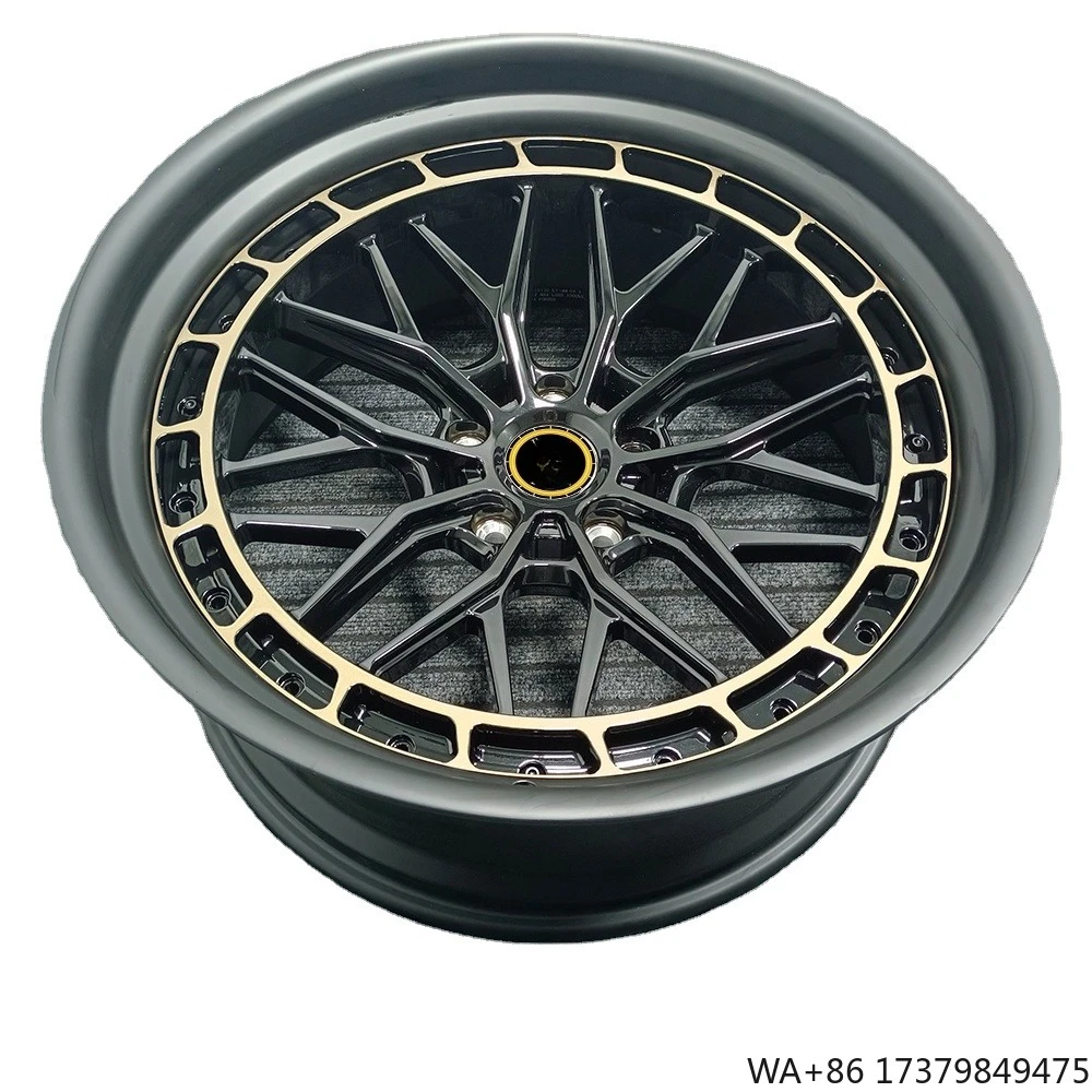 

Custom 2-Piece Forged Wheels 5x120 5x114.3 5x112 Alloy Rim 17-26 Inch for Passenger Cars New with 50mm ET