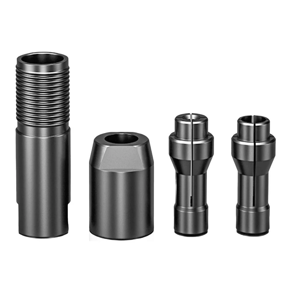 Angle Grinder Conversion Accessories Kit For 100 Type To Straight Grinder 3mm 6mm Shaft Deep Thread Setup Wrench DIY Workshop