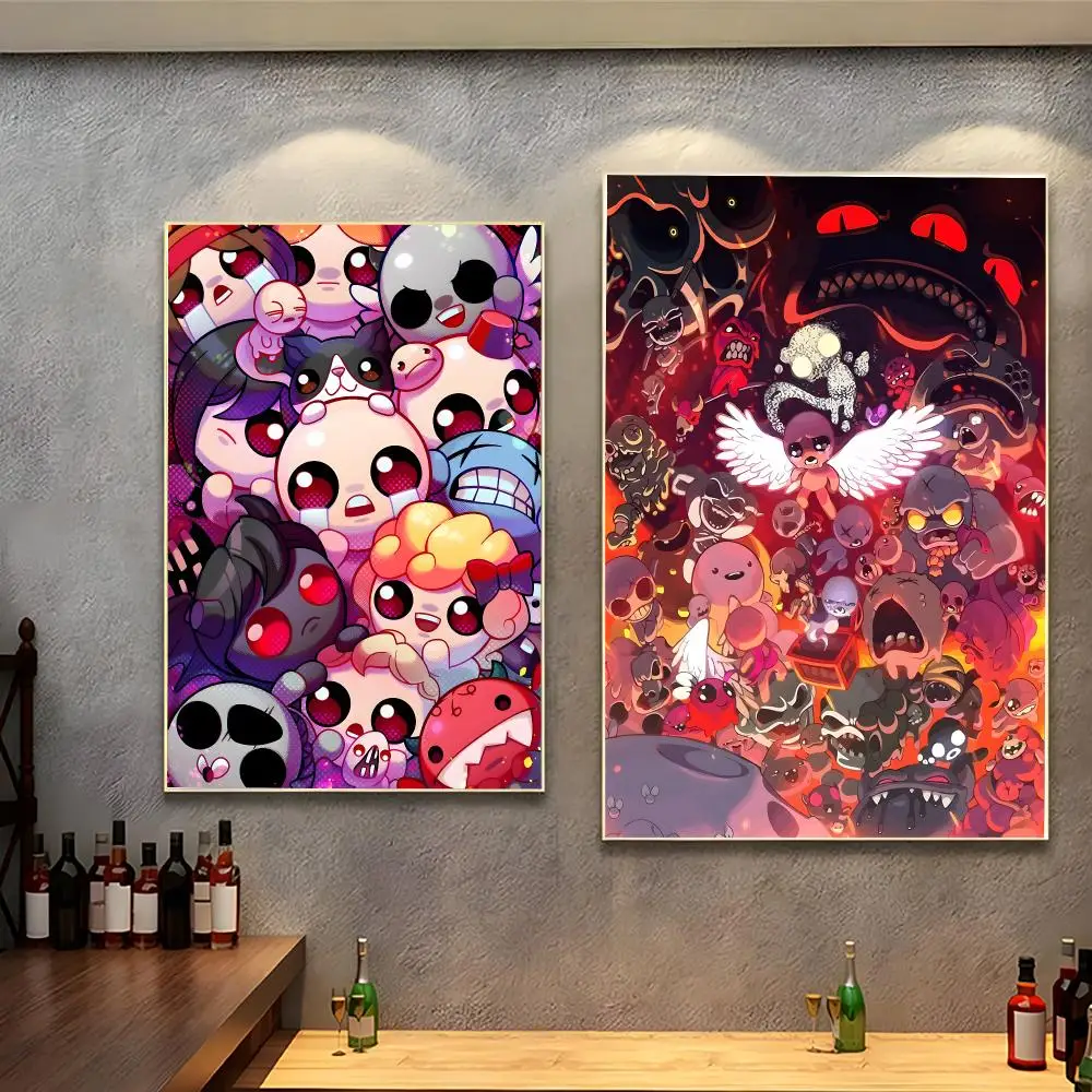 Adventure Game T-The B-Binding Of Isaac Poster Modern Indoor Wall Decor & Aesthetic Home Space Design