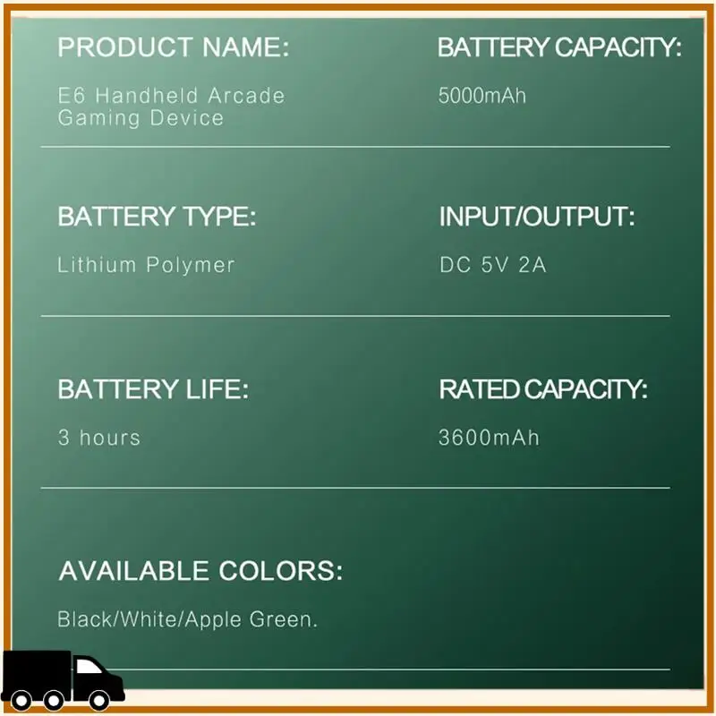 

A35M-E6 Handheld Game Console With Dual 2.4G Wireless Controller 32GB 6000+Games 5 Inch Support For GBA GBC PSP PS1 N64 A