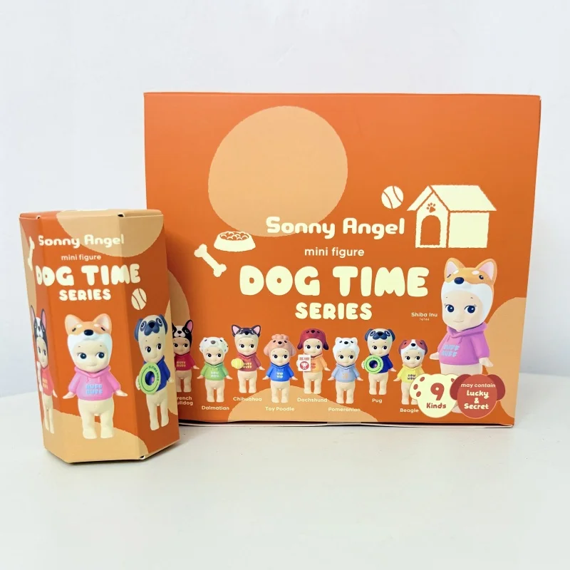 

9pcs/Set Sonny Angel Blind Box DOG TIME Series Mini Anime Figures Ornaments Dolls Fans Christmas Birthday Gift