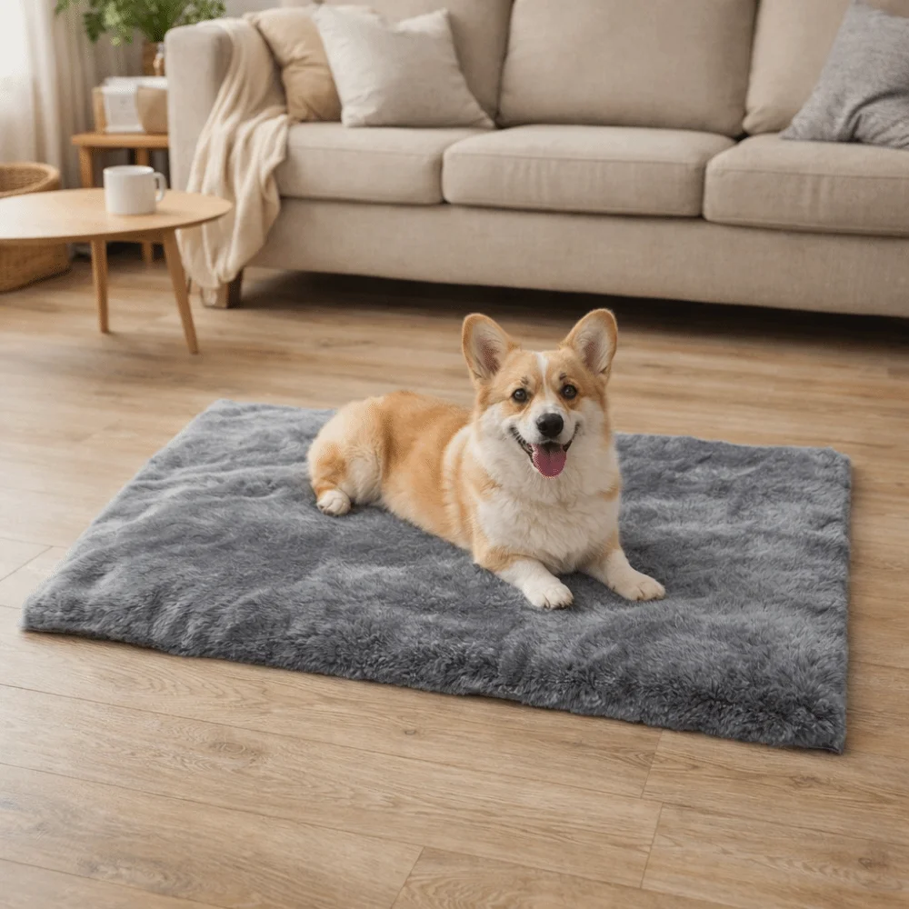

No Electricity Non-Slip Pet Self Heating Mat Thicken Warm Cat Heated Mat Comfortable Soft Pet Thermal Mat Winter
