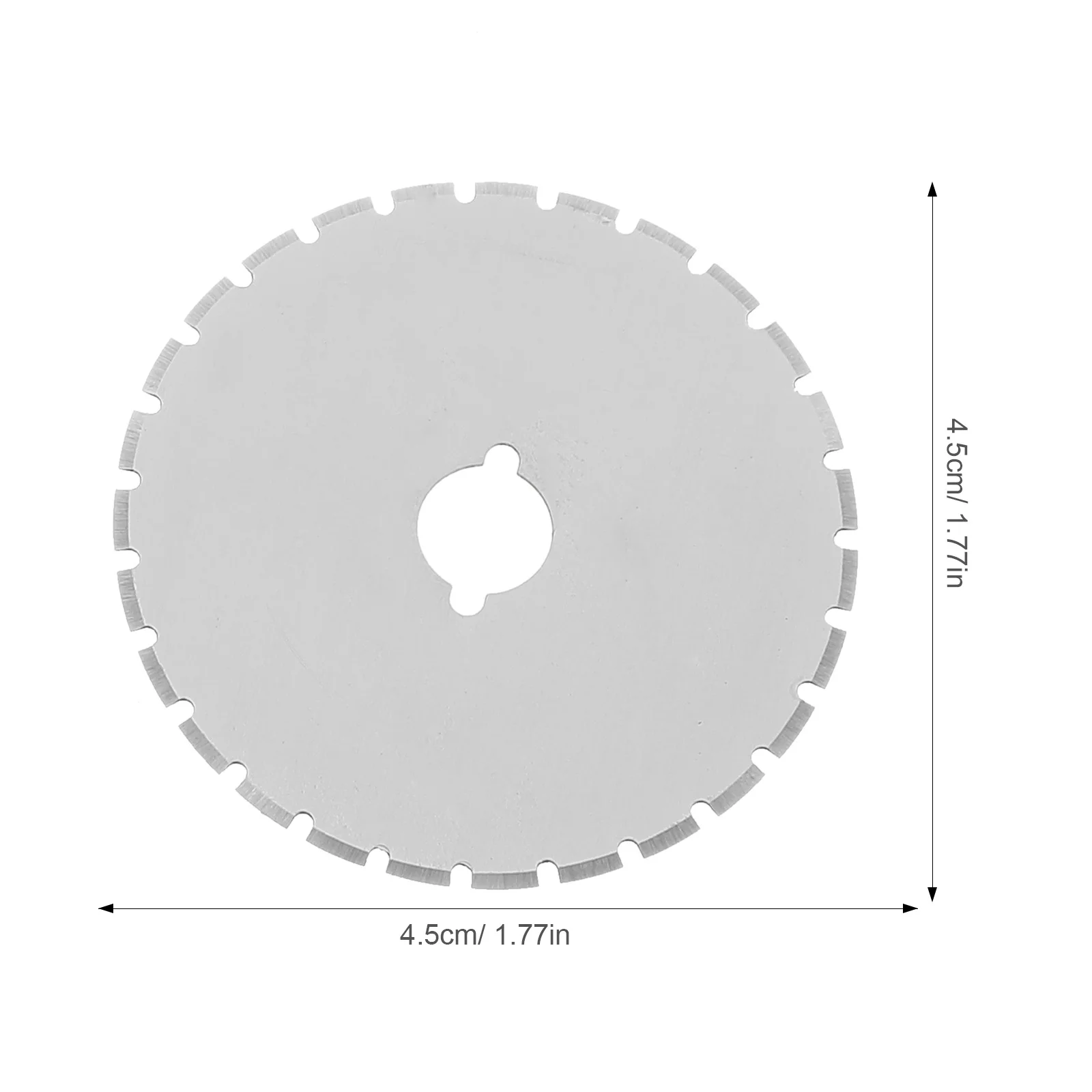 Cuchillas de repuesto para cortador rotativo, herramienta de corte de papel para tela acolchada de 45mm, accesorios para manualidades de álbum de recortes, 10 Uds.