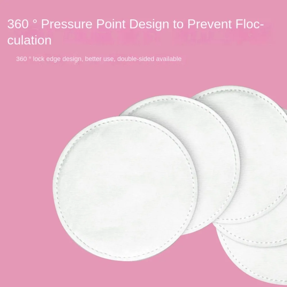 แผ่นเช็ดเครื่องสำอางแบบกลม 200/500 ชิ้น 3 ชั้น ทำจากผ้าฝ้ายเนื้อนุ่ม ใช้แล้วทิ้งหรือซักได้ สำหรับเช็ดล้างยาทาเล็บและทำความสะอาดอย่างล้ำลึก