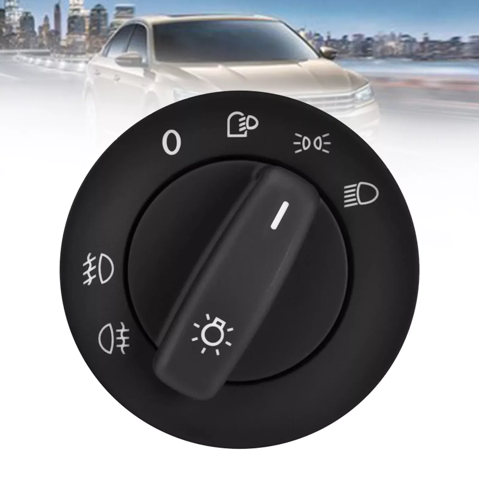 

1 шт. переключатель света автомобильных фар для VW CADDY PASSAT JETTA TOURAN GOLF MK5 поворотный переключатель фар автомобильный аксессуар 1K0941431N