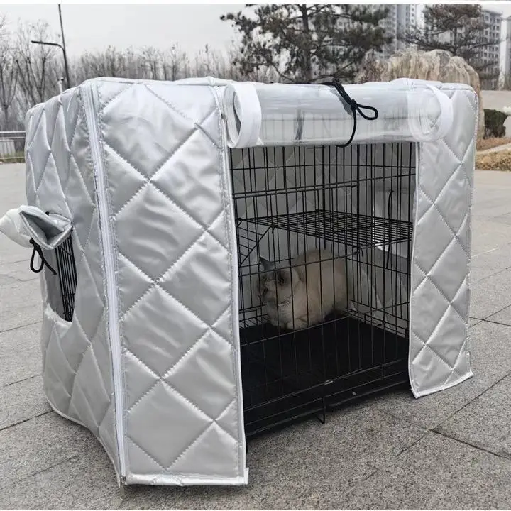 

Dogs Nest Cats Cage Rain Proof Four Season Pet Cage Warm Cover Cold Proof Sunscreen Windproof Parrot Bird Sunshade Pet House